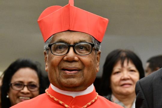 Kardinaal Fernandez in 2016 kort na zijn creatie; AFP