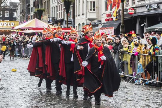 Carnavalsoptocht in Breda, 2020; ANP Arie Kievit