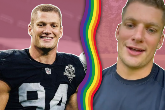 Carl Nassib (28): eerste actieve American-footballspeler die bekendmaakt dat hij homoseksueel is