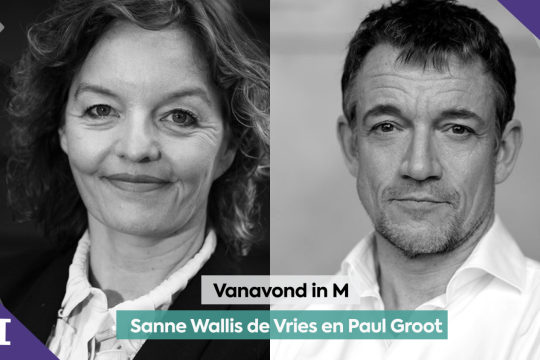 Sanne Wallis de Vries en Paul Groot