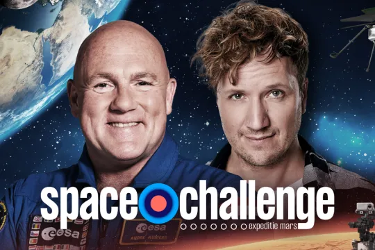 Space Challenge Andre Kuipers en Kluis van Kruistum