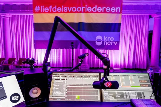 Pride Westerkerk radiostudio