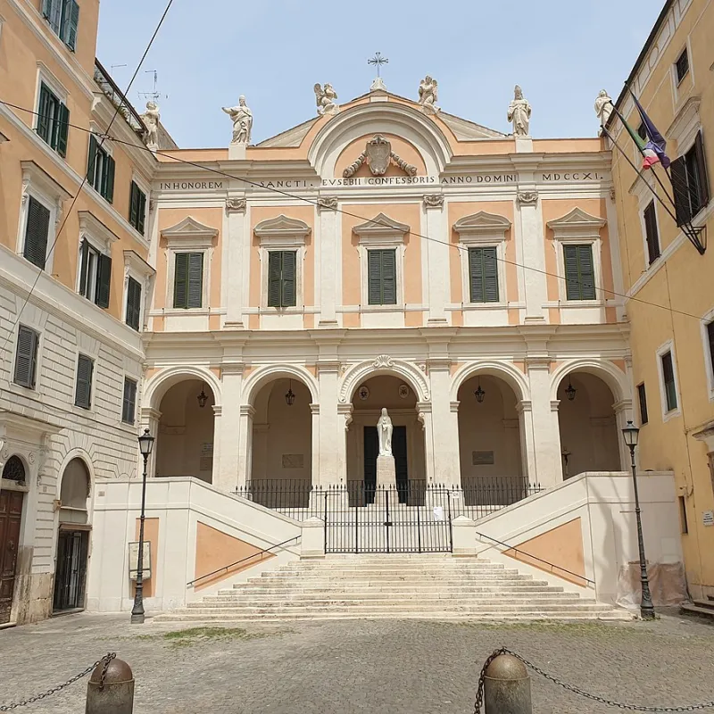 Sint-Eusebius kerk Castel San Pietro Zwitserland - Hemelvaart 2023 Eurovisieviering