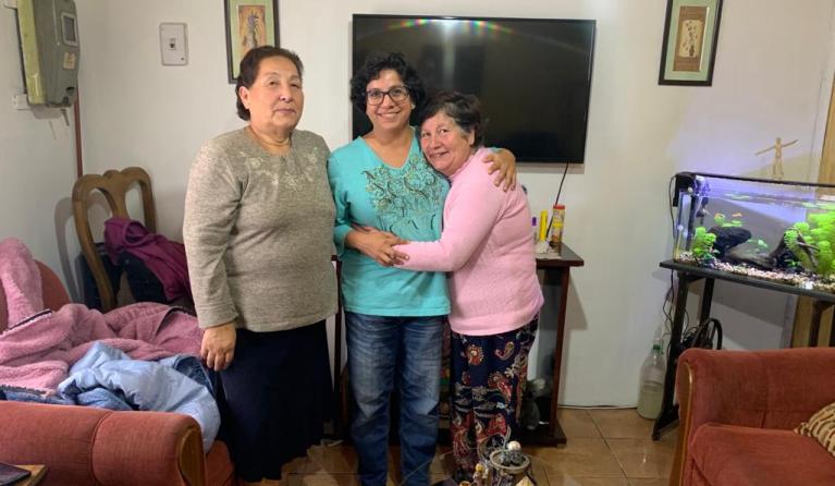 Ana Luisa en Colombiaanse familie