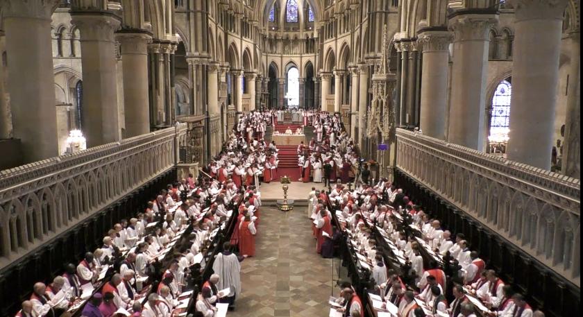 Vanochtend is in de kathedraal van Canterbury de grote kerkdienst van de Lambeth Conference gehouden. Het is voor de vijftiende keer sinds 1867 dat deze anglicaanse kerkvergadering wordt gehouden.