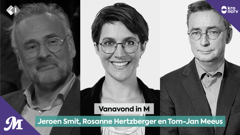 Jeroen Smit, Rosanne Hertzberger en Tom-Jan Meeus