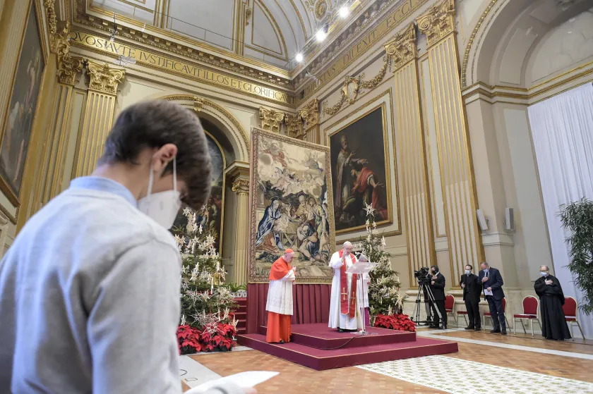 Paus Franciscus Urbi et Orbi Kerst 2020