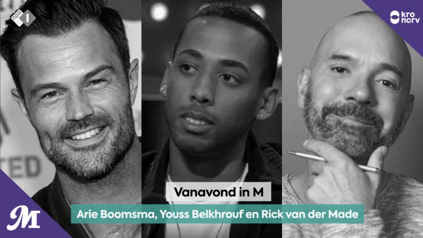 Arie Boomsma, Youss Belkhrouf en Rick van der Made