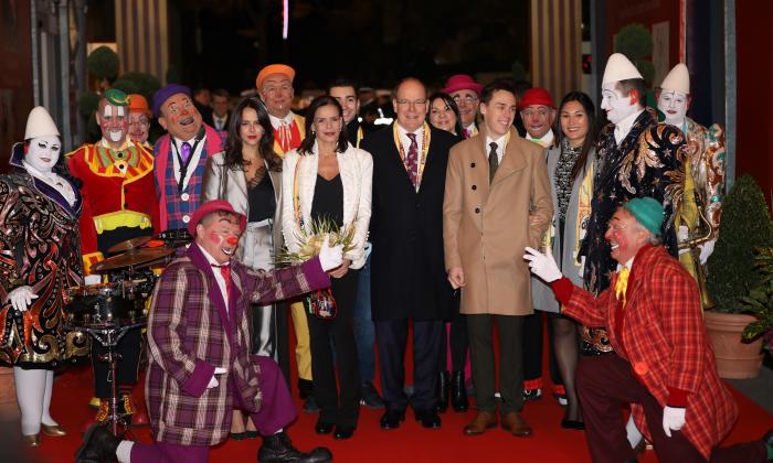 42ste Circusfestival vanMonte Carlo (19.01.01) Koninklijke familie
