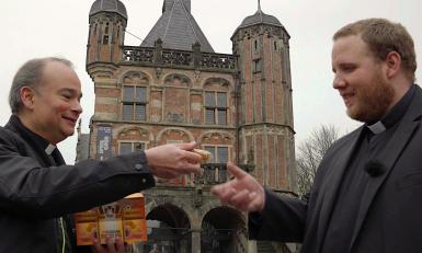 Roderick en Gauthier de Bekker in Deventer