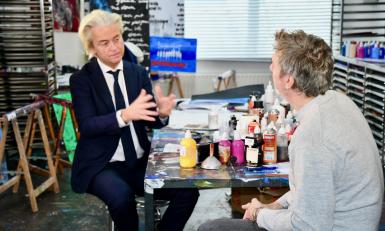 Geert Wilders en Ruud de Wild