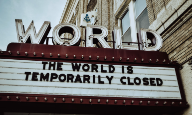 The world is temporarily closed